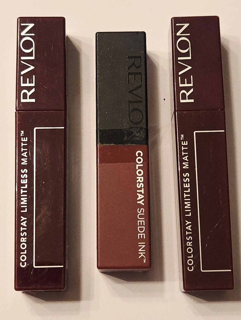 Revlon Colorstay Limitless Matte Liquid Lipstick & Suede Ink Lipstick - 3 Pieces